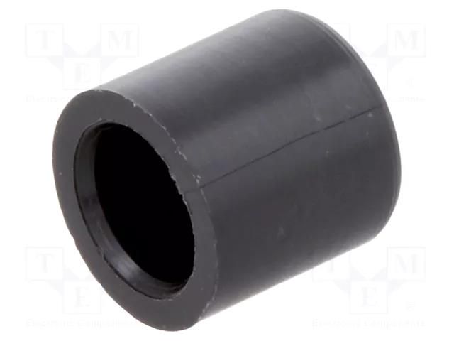 Bearing: sleeve bearing; Øout: 18mm; Øint: 12mm; L: 8mm; anthracite IGUS MSM-1218-08