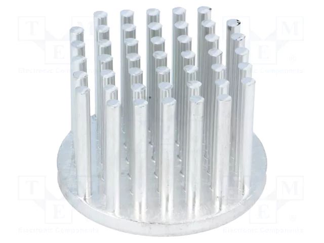 Heatsink; LED; Ø: 45mm; H: 30mm; 9.77K/W FISCHER ELEKTRONIK ICKSR45X30