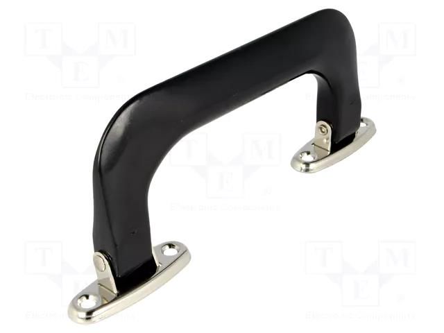 Holder; polypropylene; black; 144.5mm; handle KEYSTONE KEYS8356