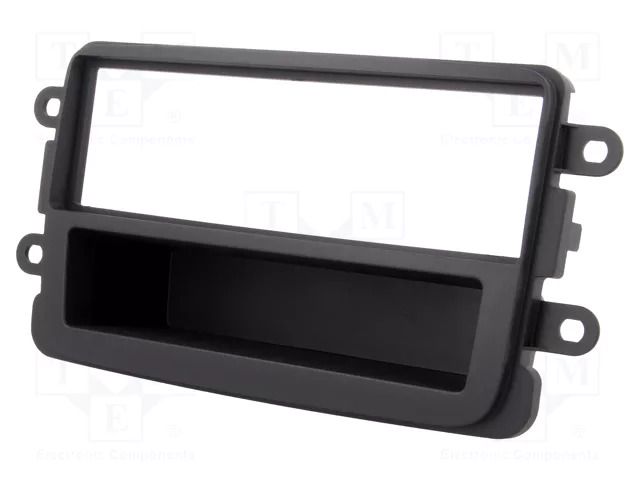 Radio frame; Dacia; 1 DIN; dark grey PER.PIC. RAM-40.262.6