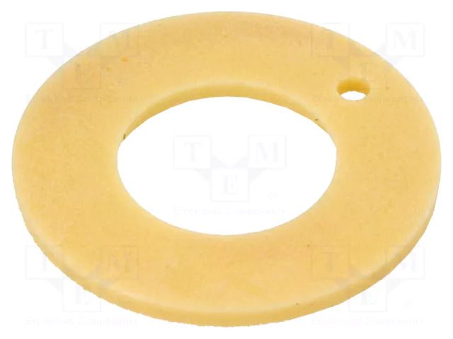 Bearing: thrust washer; Øout: 24mm; Øint: 12mm; iglidur® J; yellow IGUS JTM-1224-015
