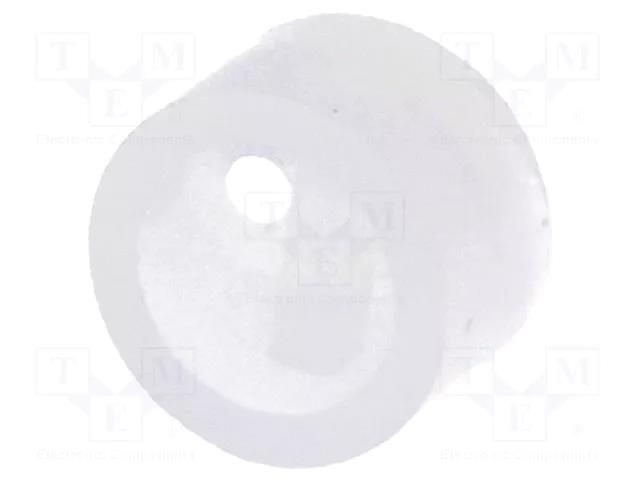 Spacer sleeve; LED; Øout: 5mm; ØLED: 5mm; L: 3mm; natural; UL94V-2 FIX&FASTEN FIX-LED-3