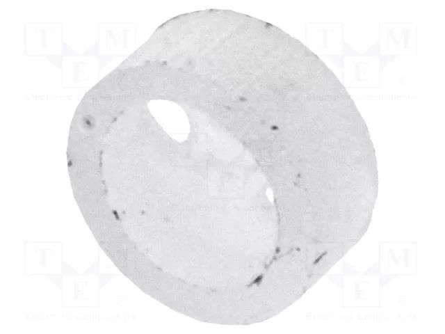 Spacer sleeve; LED; Øout: 5mm; ØLED: 5mm; L: 2mm; natural; UL94V-2 FIX&FASTEN FIX-LED-2