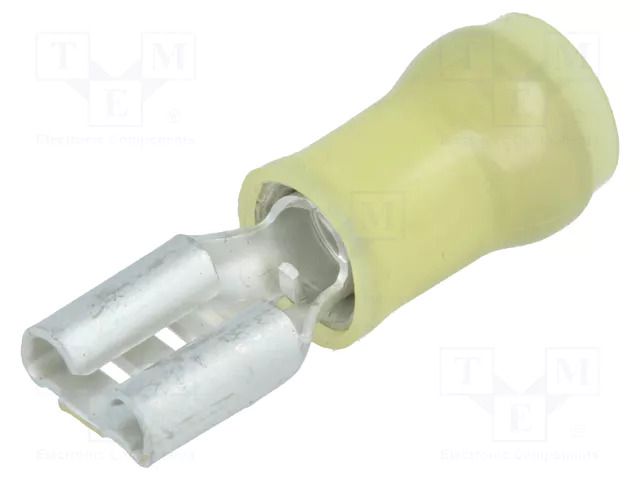 Terminal: flat; 6.3mm; 0.8mm; female; 3.31÷5.26mm2; crimped; tinned TE Connectivity 640907-1