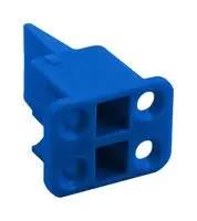 WEDGELOCK, 4POS, PLUG, BLUE WLPP04