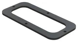 GASKET, 70POS, BLK, RCPT CONN ARC70-GKT