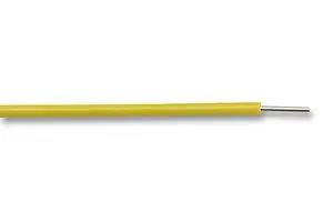 WIRE, PTFE, A, YELLOW, 1/0.4MM, 25M SPC00440A006 25M