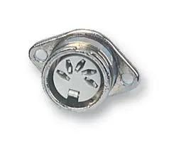SOCKET, DIN, LOCKING, 6PIN 593-0600