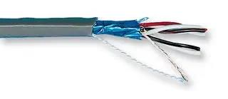 CABLE, 26AWG, 1 PAIR, SLATE, 304.8M 86501CY SL001