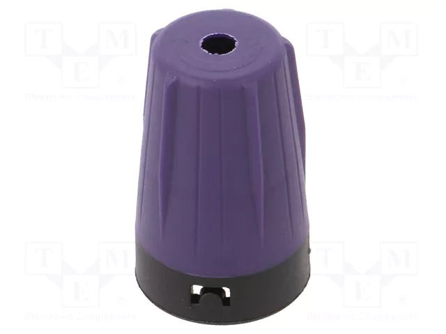 Cable holder; violet; rearTWIST NEUTRIK NTR-BSTBNC7