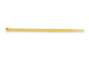 CABLE TIE, YELLOW, 150MM, PK100 111-03006