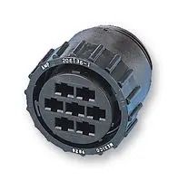 CIRCULAR CONNECTOR, PLUG, 7POS 206136-1