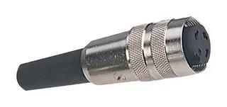 CIRCULAR, RECEPTACLE, 3 WAY, DIN, CABLE 09 0306 00 03
