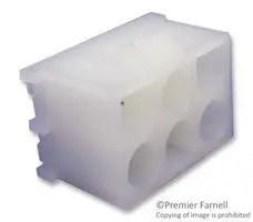 HEADER, VERTICAL, 2 ROW, 6 WAY, 6.35MM 350431-1