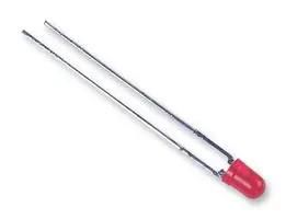 LED, 3MM, RED, 3MCD, 625NM L-934LID