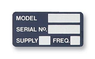 PRE PRINTED LABEL, MODEL/SERIAL NO, PK50 MP009758