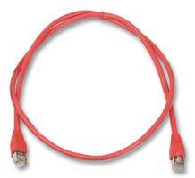 PATCH LEAD, CAT5E, STP, RED, 1M 1962-1R