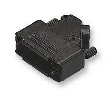 BACKSHELL, D, BLACK, 45DG, 15WAY MHD45ZK-15-BK-K