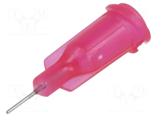 Needle: steel; 0.25"; Size: 25; straight; 0.25mm FISNAR FIS-25-1/4-ES