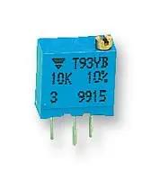 TRIMMER, POT, 100K, 23TURN, THD T93YB104KT20