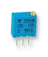 TRIMMER, POT, 100R, 23TURN, THD T93YA101KT20