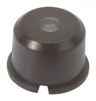 CAP, ROUND, BLACK, CLEAR LENS 1E 091