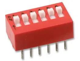 SWITCH, DIL, SLIDE, 6WAY 78B06T