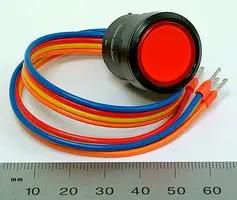 SWITCH, SPNO, ILLUM RED K84-603.4305