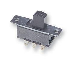 SWITCH, DPDT, 0.5A, 50VDC, PANEL, PK10 SLIDE SWITCH MINIATURE DPCO