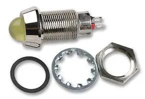 LED INDICATOR, 240VAC, YELLOW 514-111-76