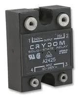 SSR, 25A, 240VAC A2425