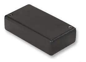 CASE, ABS, BLACK, 40X40X15MM 1551QBK