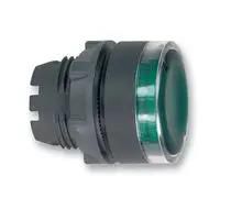 PUSHBUTTON HEAD, ILLUMINATED, GREEN ZB5AW33