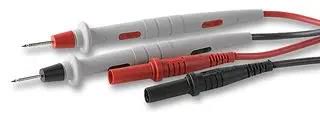 TEST LEAD SET, BLK/RED, 1.219M, 1KV, 10A 6365