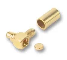 RF COAXIAL, MMCX, R/A PLUG, 50OHM 1-1634002-0