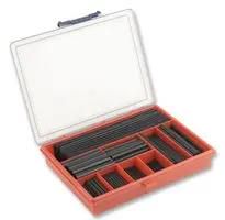 KIT, HEAT SHRINK, 235 PIECES RNF-100-KIT-BLACK-FEC