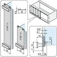 MODULE, PLUG-IN, SHIELDED, 3U, 4HP 20848-485