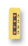 TEMPERATURE INDICATOR, 40┬░C/49┬░C SERIES 4M A