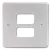 GRID PLUS - 1 GANG/2 WAY PLATE K3632WHI