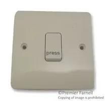 PUSH SWITCH, 10A, 1POLE K4878PWHI