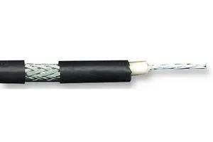 CABLE, COAX, RG178PE, BLACK, 100M MRG1781.00100