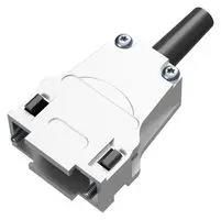 D SUB BACKSHELL, 180 DEG, SIZE DE D9000CTE50/AA