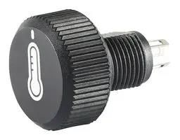 ROTARY POTENTIOMETER, 100K, 1W, CERMET P16NP104MAB15F7