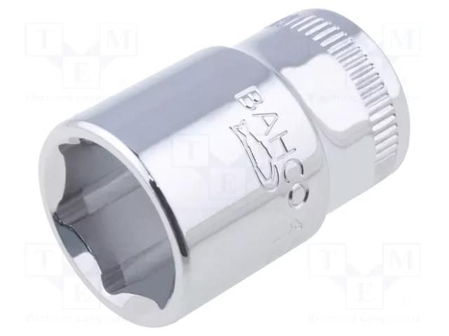 Socket; 6-angles,socket spanner; HEX 12mm; 1/4"; steel BAHCO SA.6700SM-12