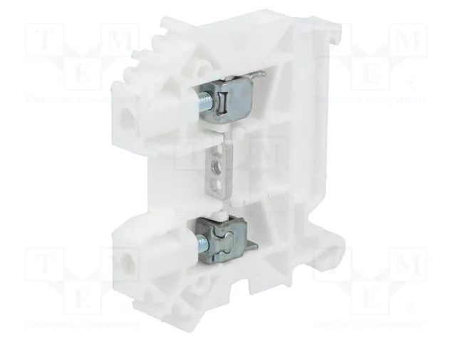 Splice terminal: rail; 32A; 1kV; screw terminal; white; polyamide POKÓJ ZUG-4-WH