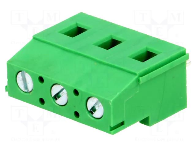 PCB terminal block; angled 90°; 7.5mm; ways: 3; on PCBs; 2.5mm2 ADAM TECH EB147A-03-M