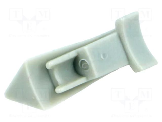 Pointer; polyamide; grey; push-in OKW A3320007