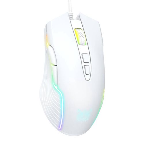 Gaming mouse onikuma CW905 white wired, ONIKUMA CW905W
