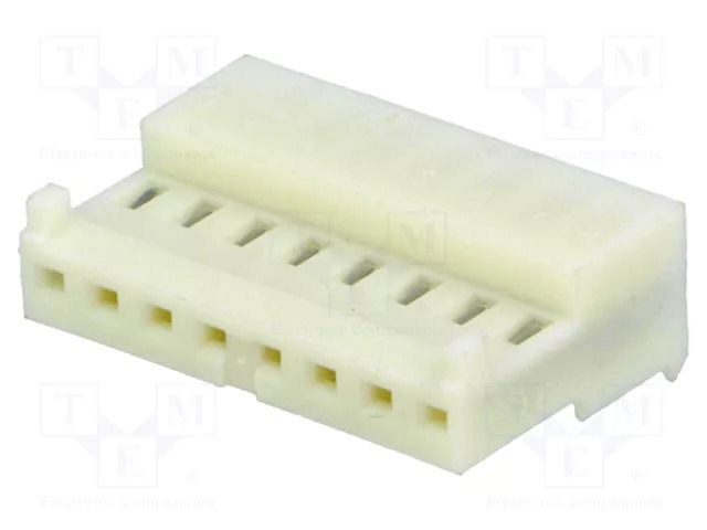 Connector: wire-board; plug; female; PIN: 8; MTA-100; 250VAC; IDC TE Connectivity 3-643814-8
