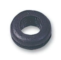 GROMMET, PVC, 9MM, BLACK, PK1000 633-02100